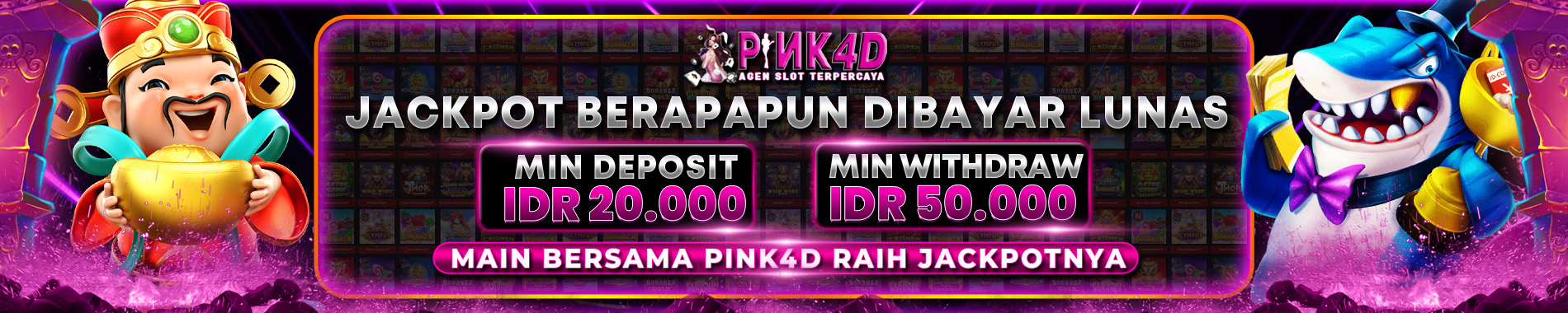 MIN DEPO 20K MIN WD50K PINK4D